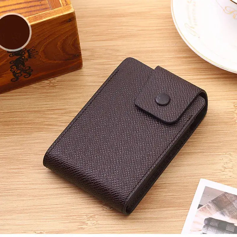 Etui Porte-Carte Marron foncé
