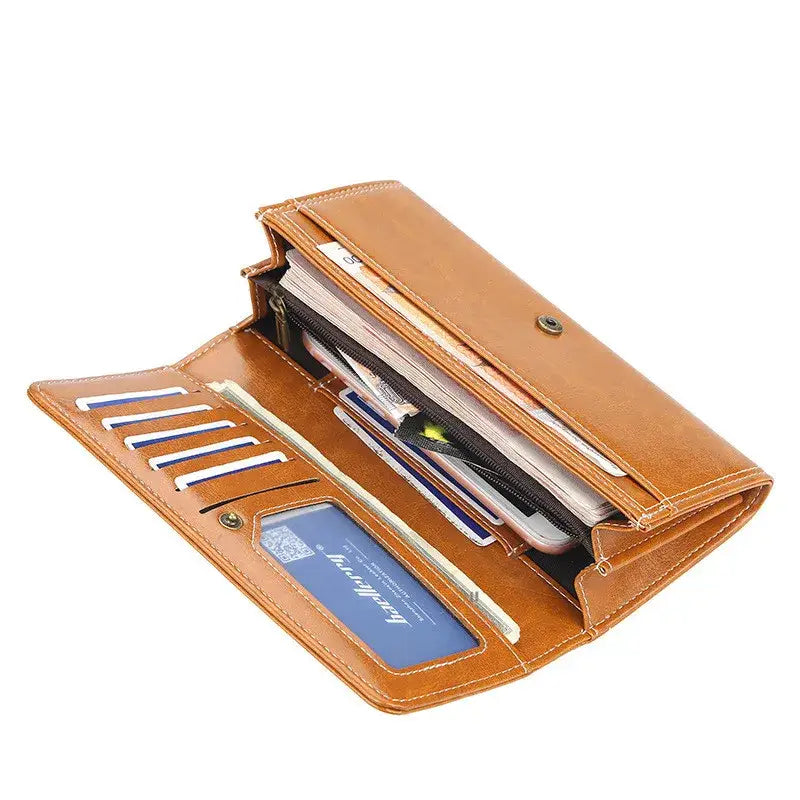 Grand Portefeuille Femme avec Porte Chéquier