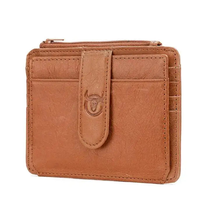 Mini Portefeuille Homme Marron