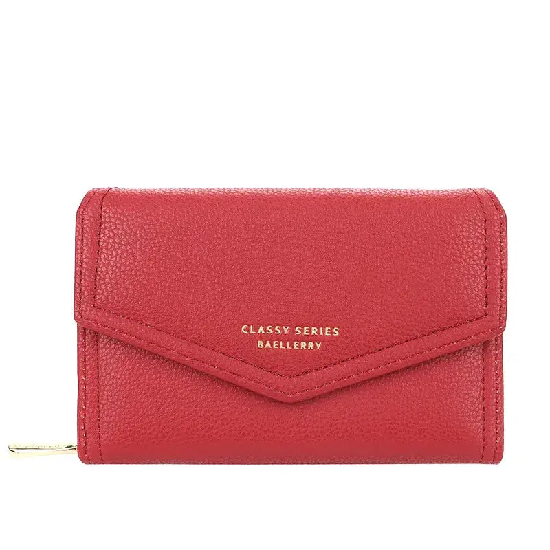 Petit Porte-Carte Femme Rouge
