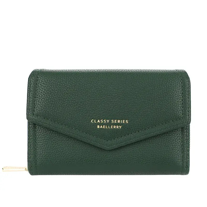 Petit Porte-Carte Femme Vert