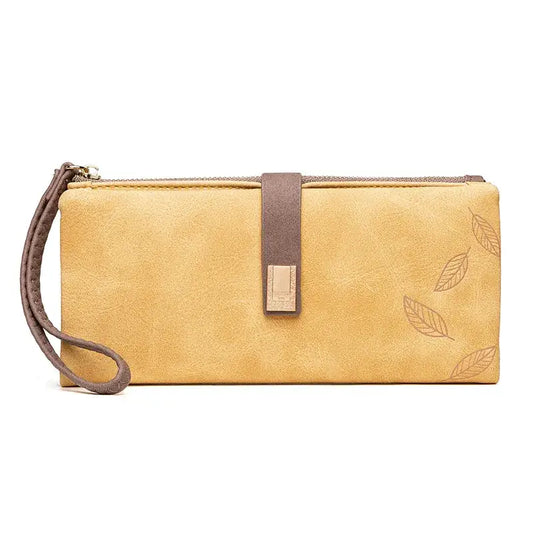 Pochette Porte-Carte Femme Jaune