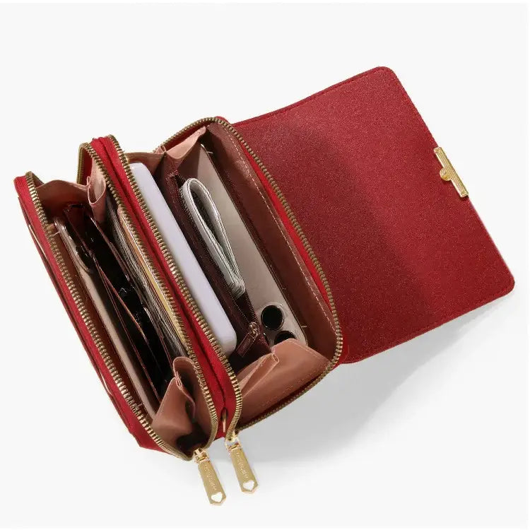 Pochette Portefeuille Bandoulière Femme