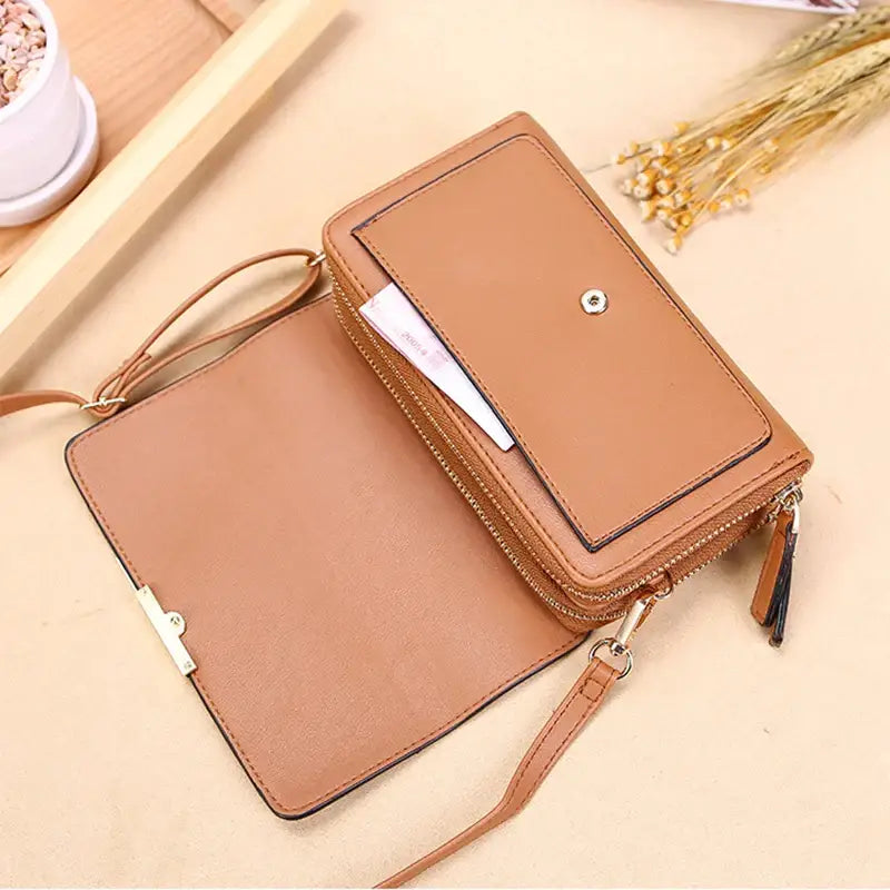 Pochette Portefeuille Bandoulière Femme