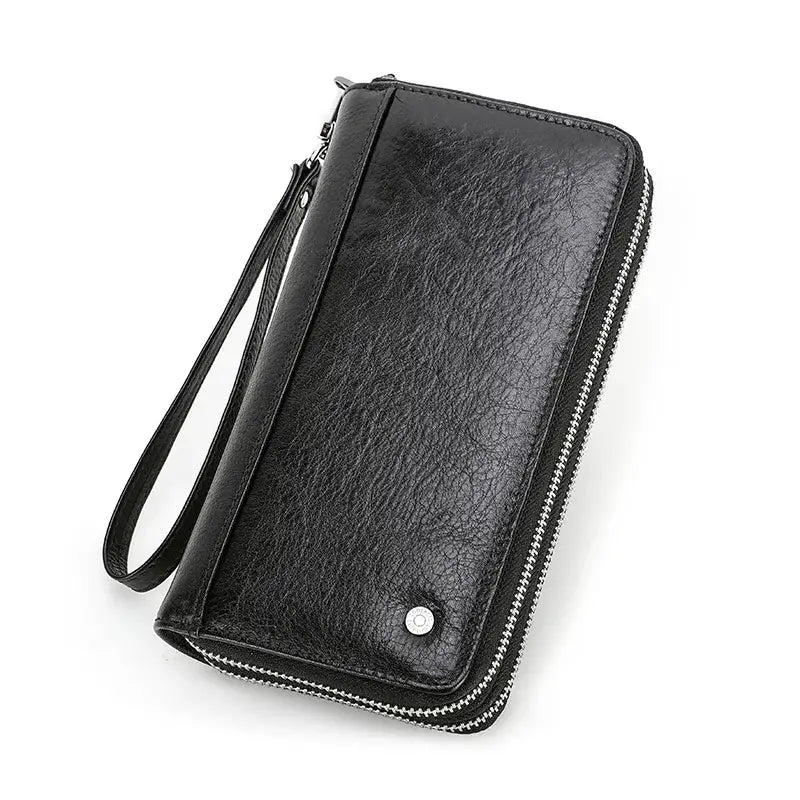 Pochette Portefeuille Homme Noir