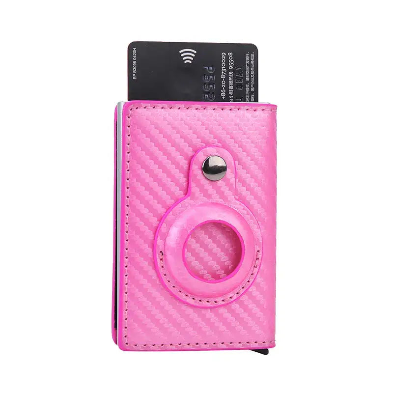 Porte-Carte Air Tag Rose