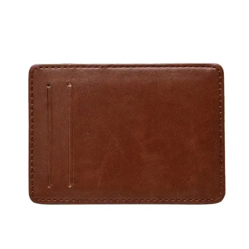 Porte-Carte Bancaire Homme Marron