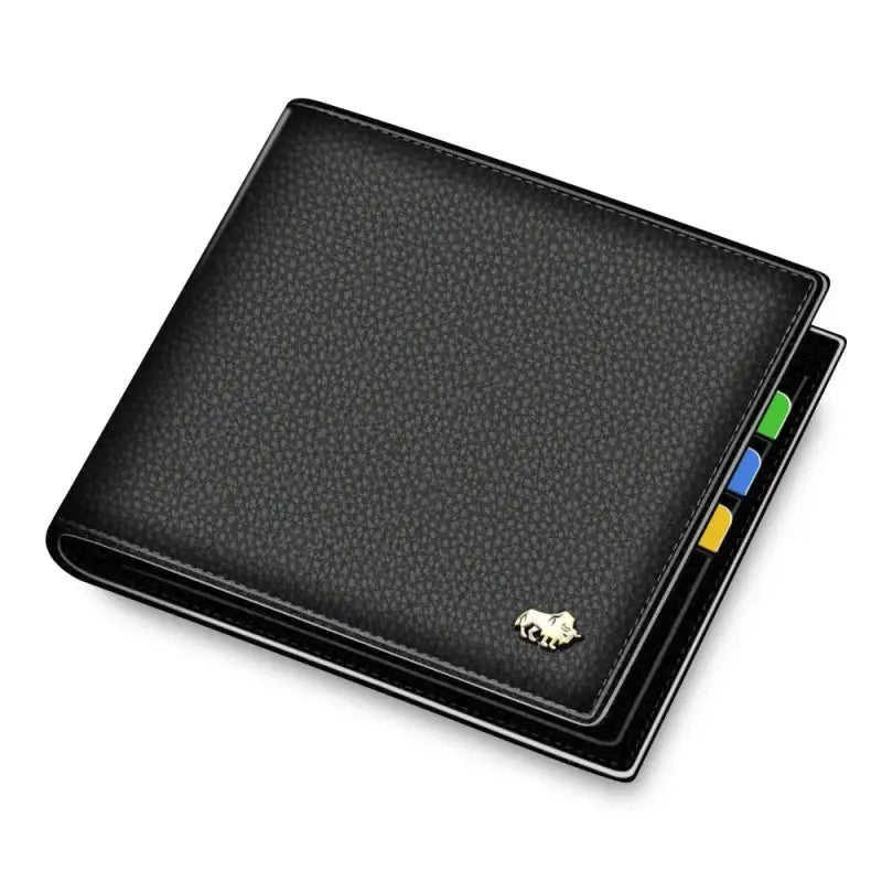 Porte-Carte Cuir Homme Noir