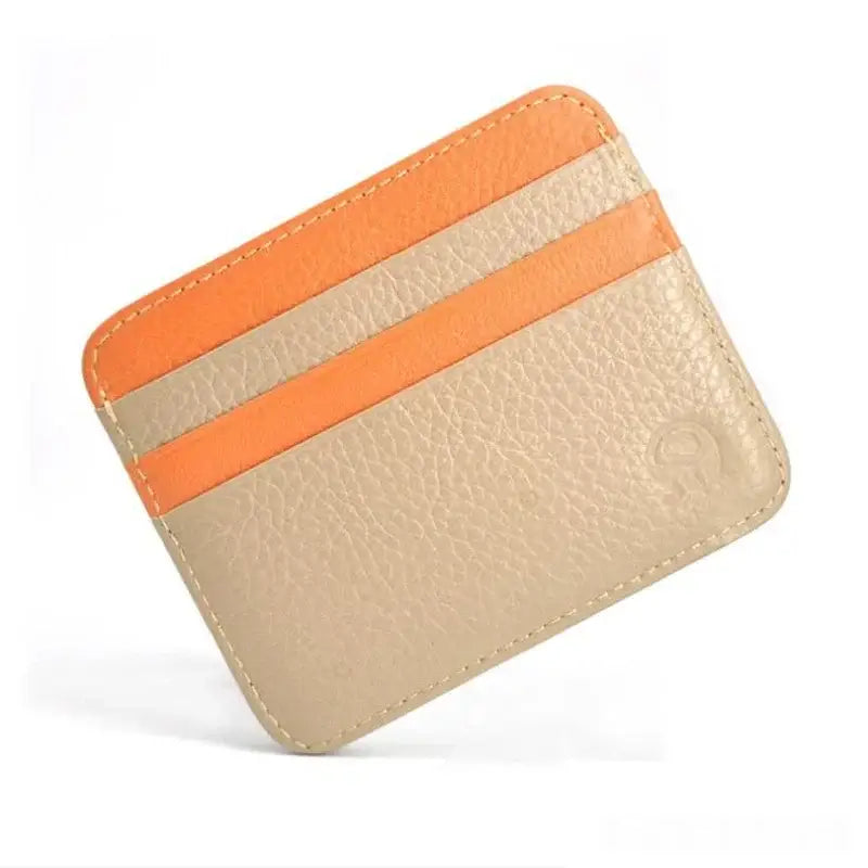 Porte-Carte de Crédit Beige