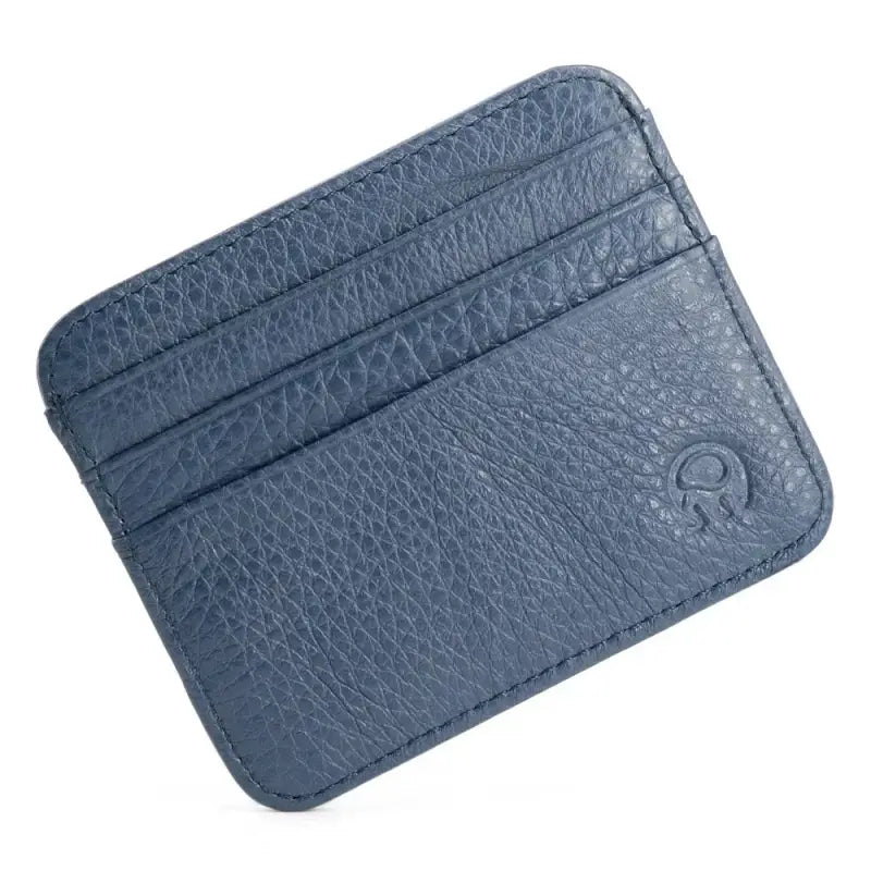 Porte-Carte de Crédit Bleu
