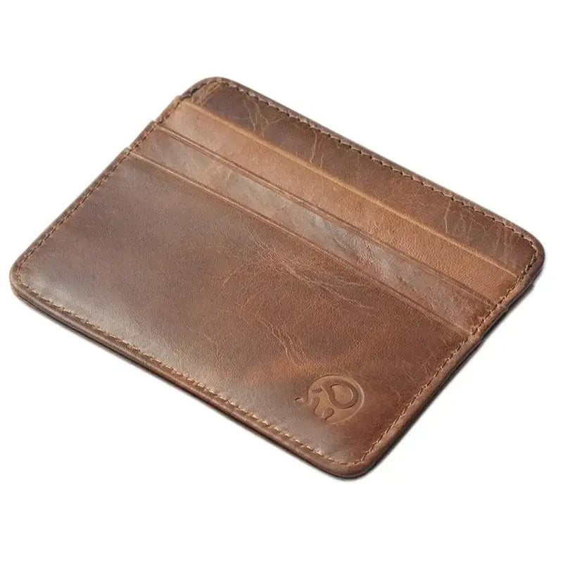 Porte-Carte de Crédit Marron