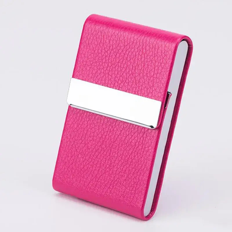Porte-Carte de Visite Femme Fushia