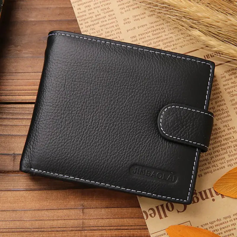 Porte-Carte Homme Luxe Noir