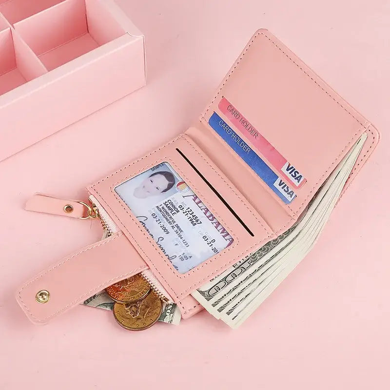 Porte-Carte Porte Monnaie Femme
