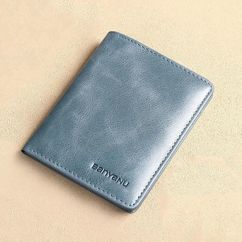 Porte-Carte Portefeuille Homme Bleu pétrole