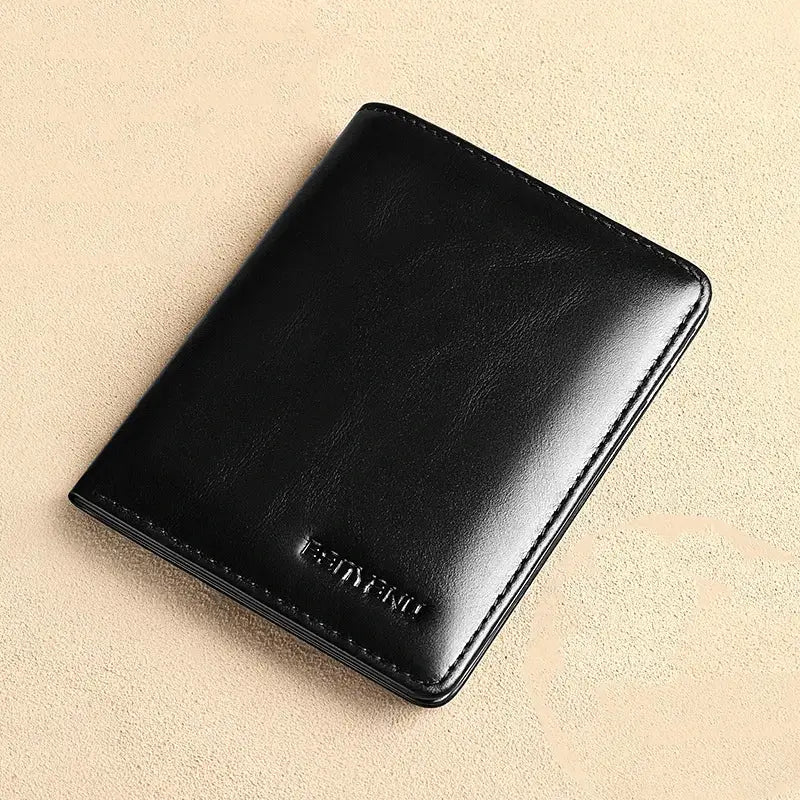 Porte-Carte Portefeuille Homme Noir
