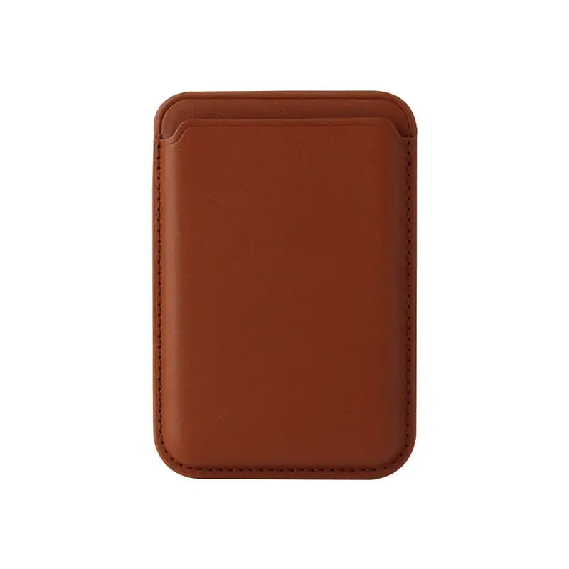 Porte-Carte Téléphone Magnétique Marron foncé