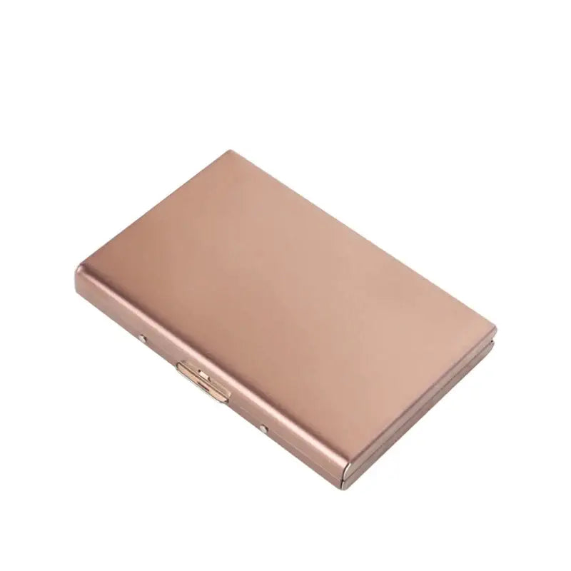 Porte-Cartes Aluminium Rose