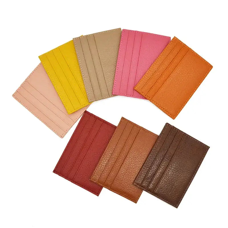 Porte-Cartes Cuir 4 Poches