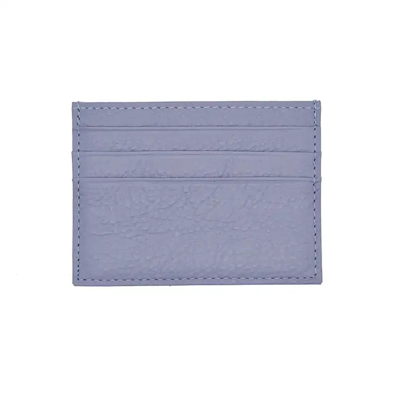 Porte-Cartes Cuir 4 Poches Mauve