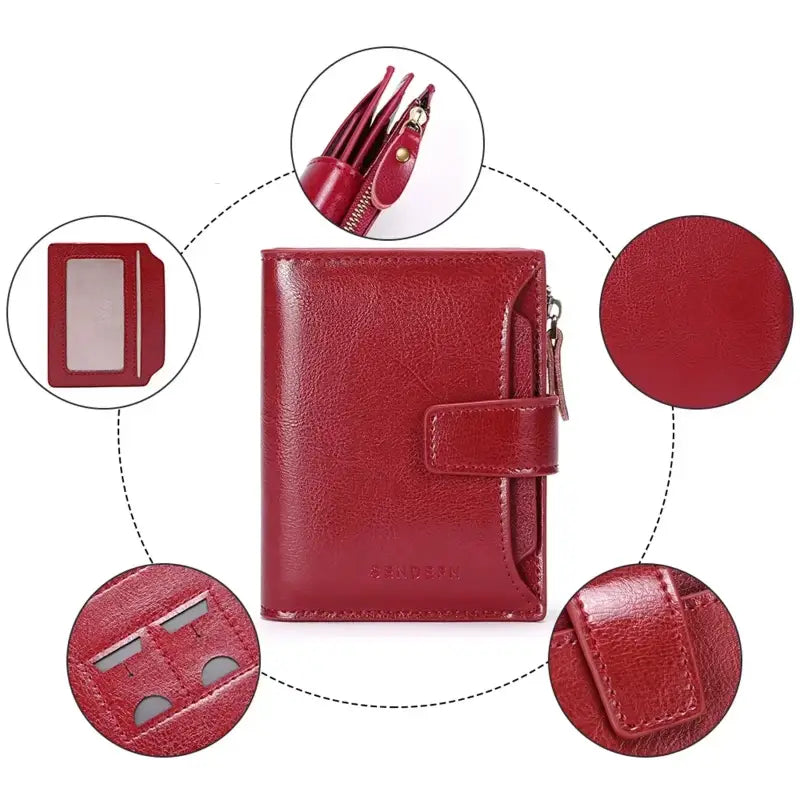 Porte-Cartes Cuir Femme