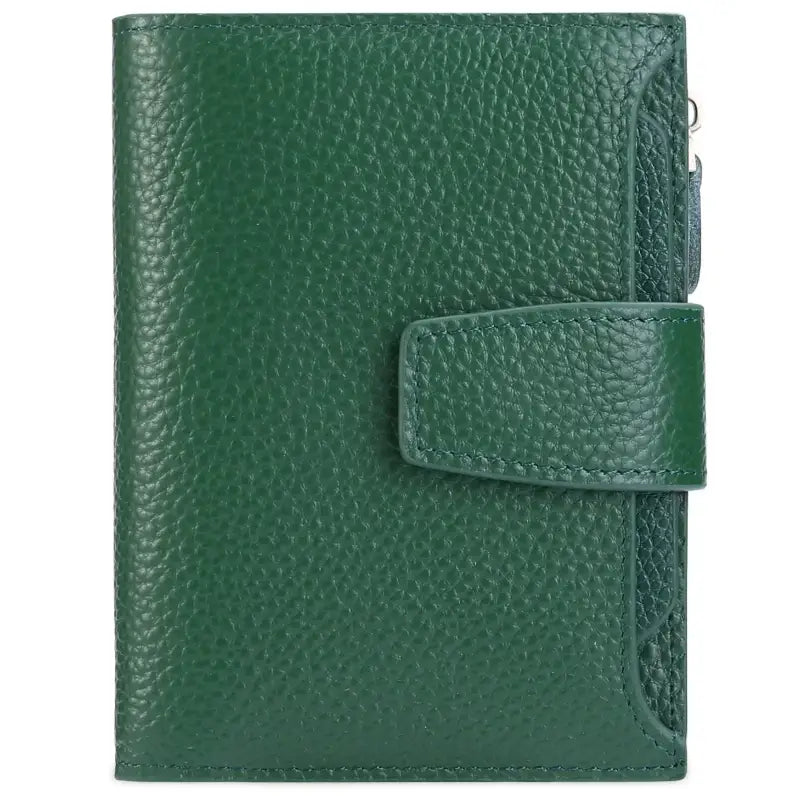 Porte-Cartes Cuir Femme Vert