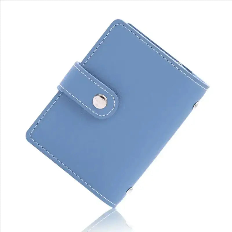 Porte-Cartes de Crédit Bleu