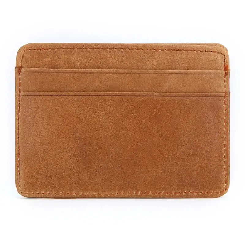 Porte-Cartes de Credit pour Homme Marron