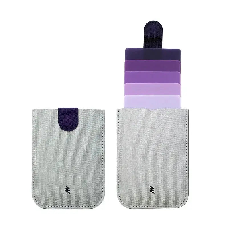 Porte-Cartes Microfibre Violet