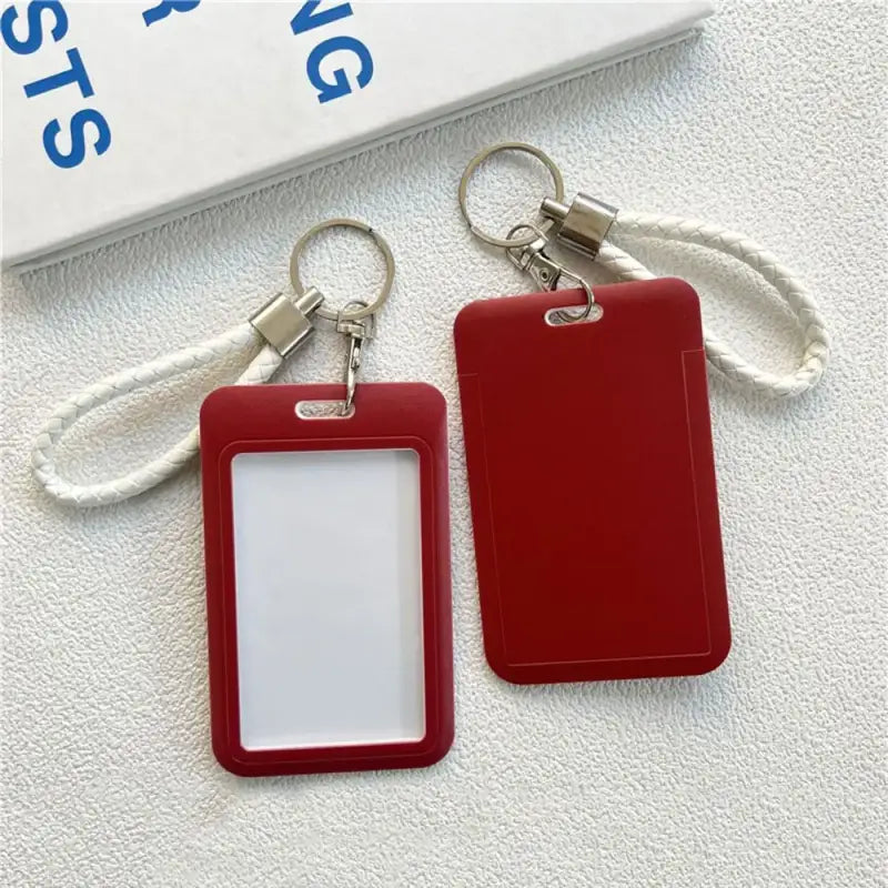 Porte Clé Carte Rouge