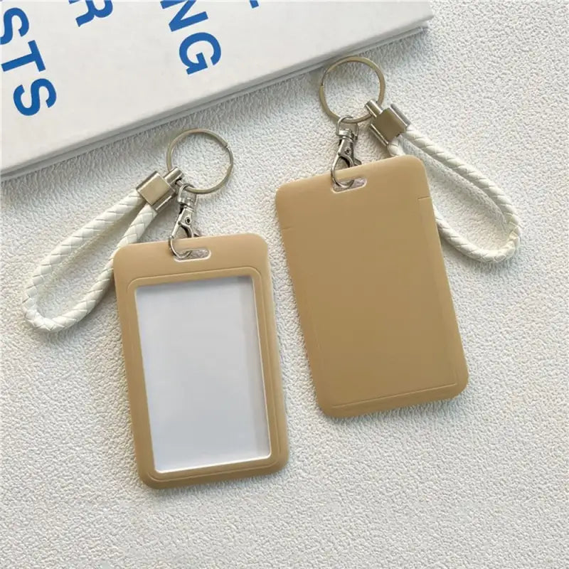 Porte Clé Carte Taupe