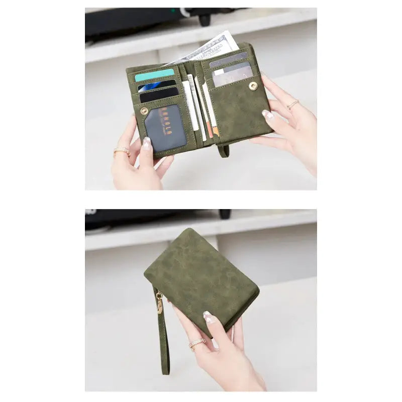 Portefeuille Compact Femme