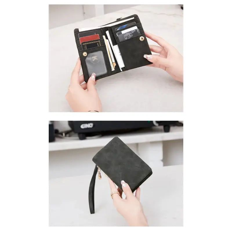 Portefeuille Compact Femme