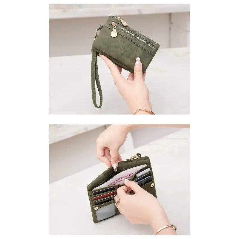 Portefeuille Compact Femme