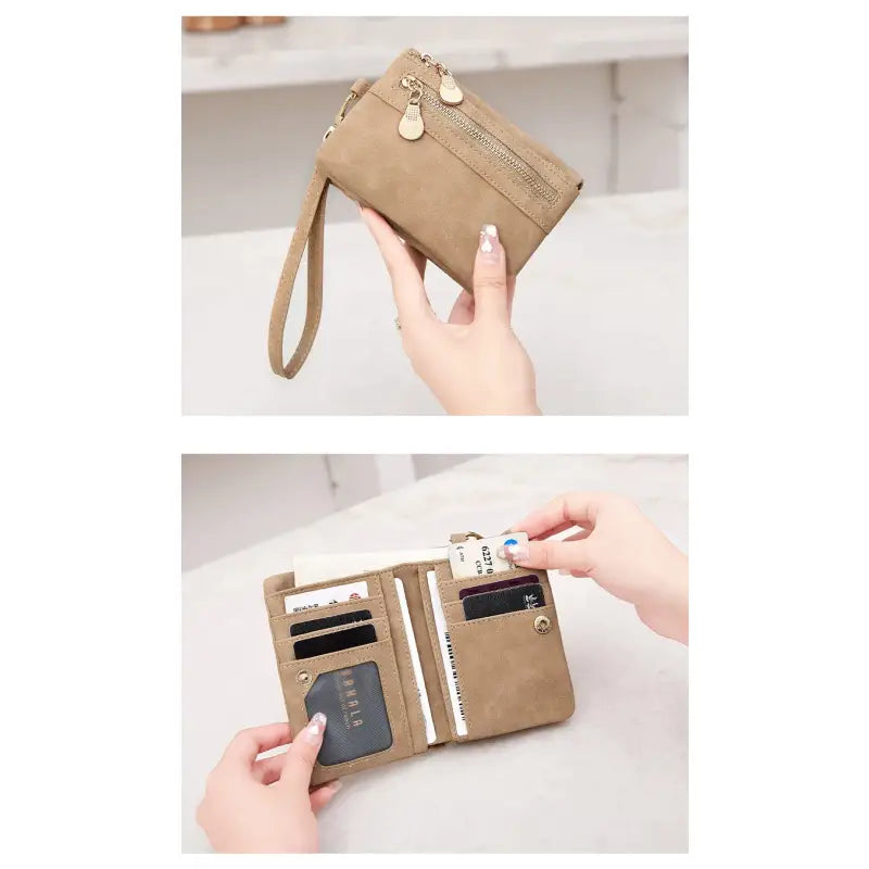 Portefeuille Compact Femme