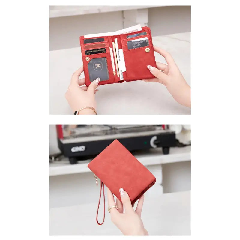 Portefeuille Compact Femme