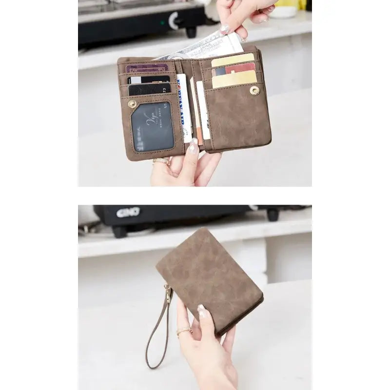 Portefeuille Compact Femme