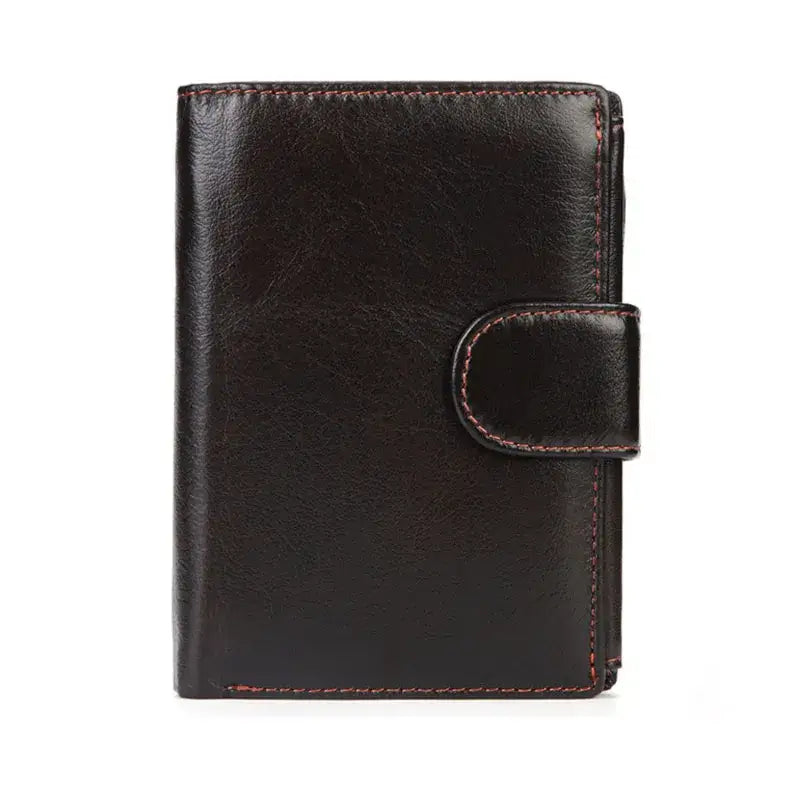 Portefeuille Cuir pour Homme Marron foncé