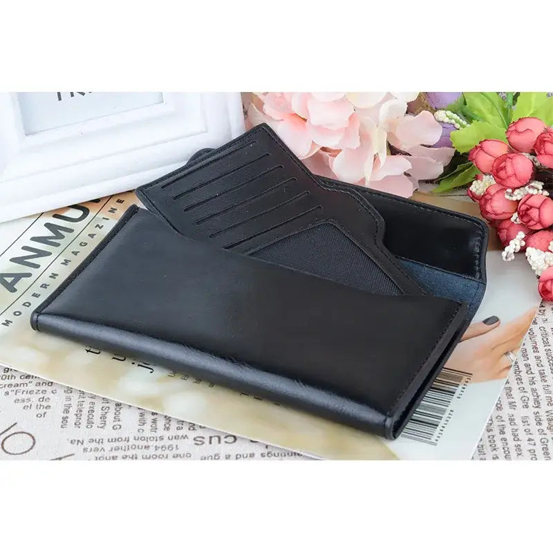 Portefeuille Cuir Souple Femme