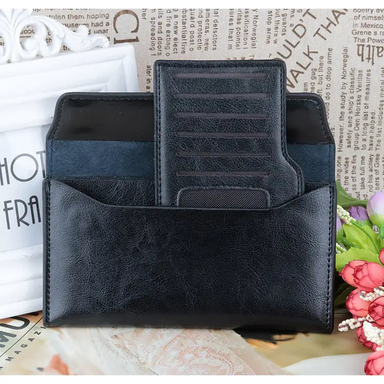 Portefeuille Cuir Souple Femme