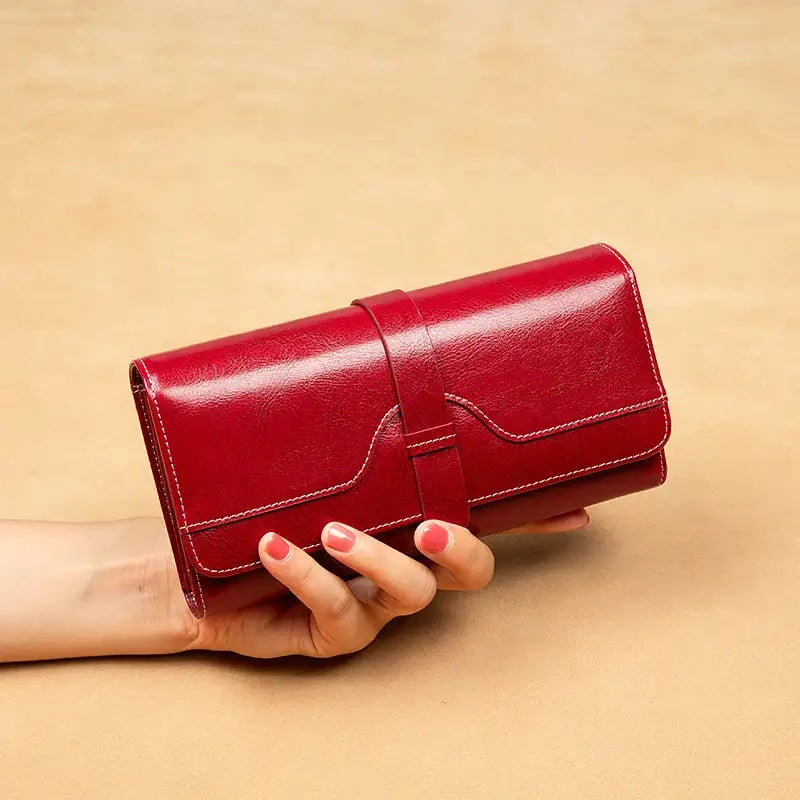 Portefeuille Femme Cuir