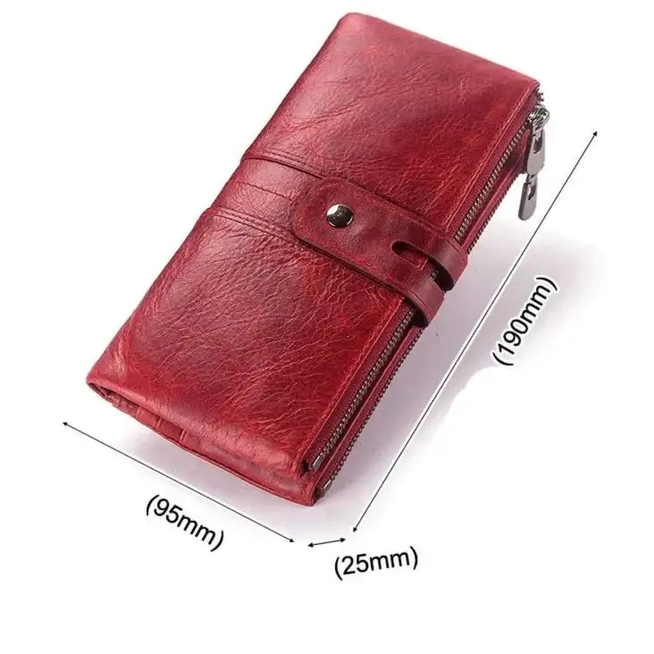 Portefeuille Femme Cuir Souple