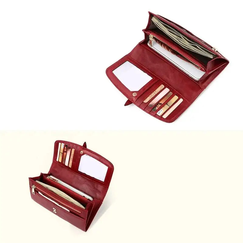 Portefeuille Femme Rouge