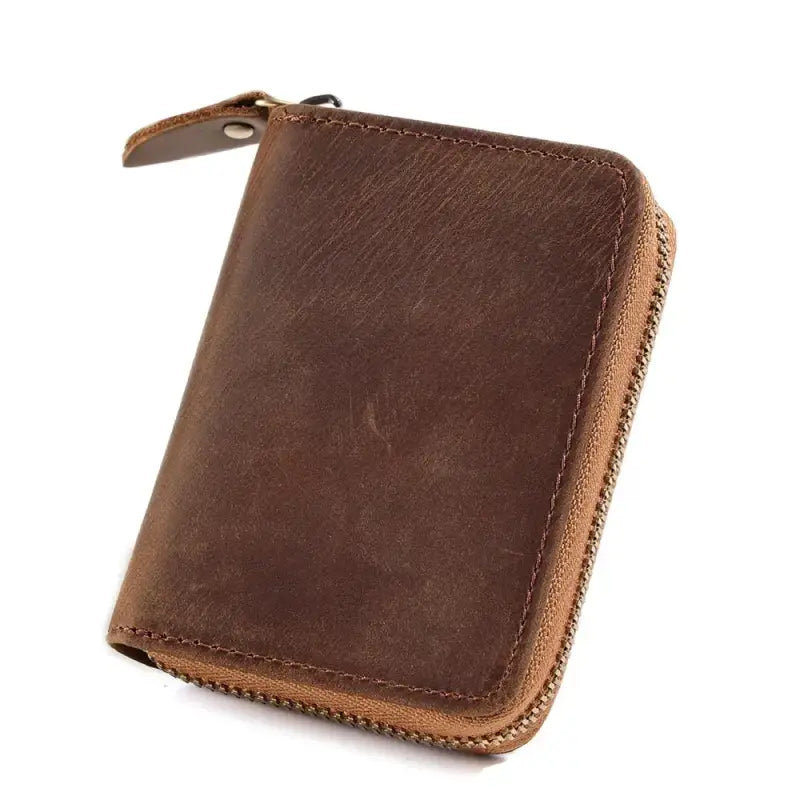 Portefeuille Homme Cuir Marron