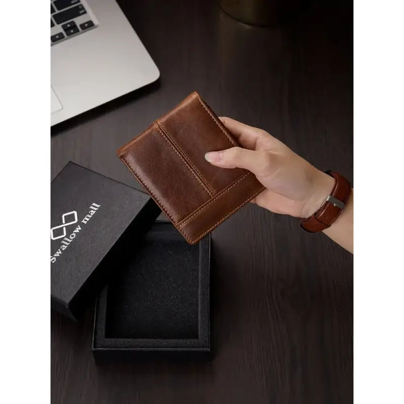 Portefeuille Homme Cuir Véritable