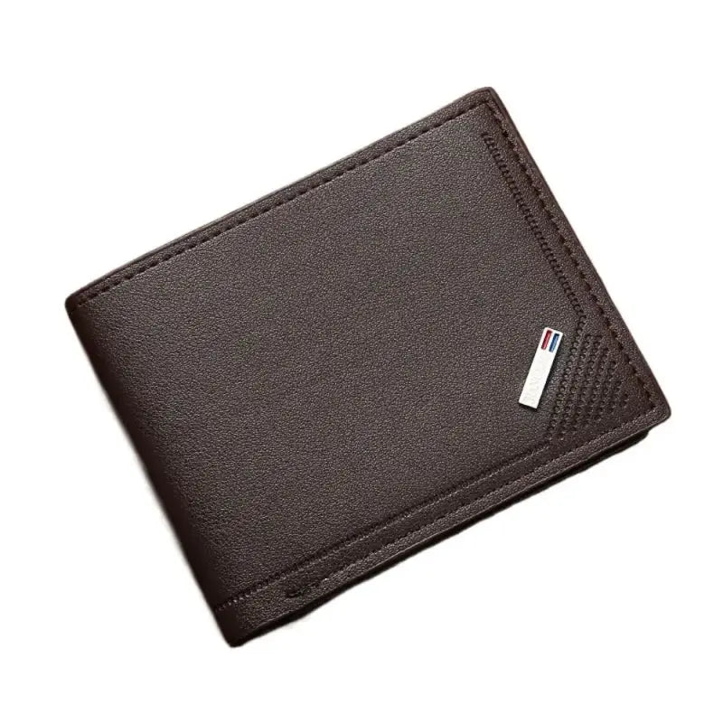 Portefeuille Homme Moderne Marron foncé