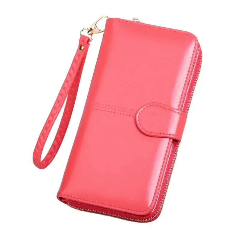 Portefeuille Long Femme Corail
