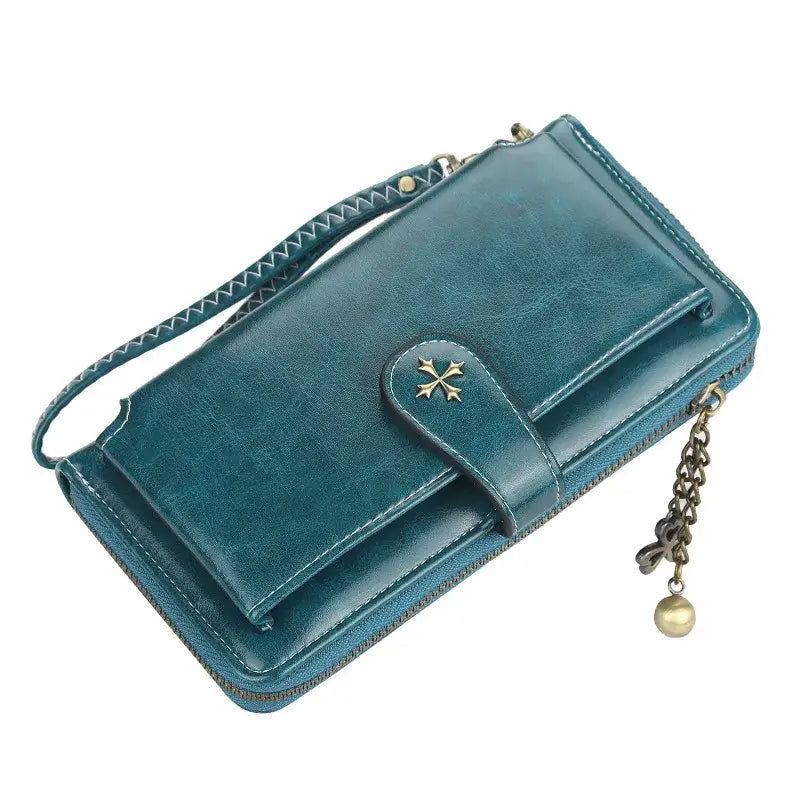 Portefeuille Original pour Femme Bleu canard