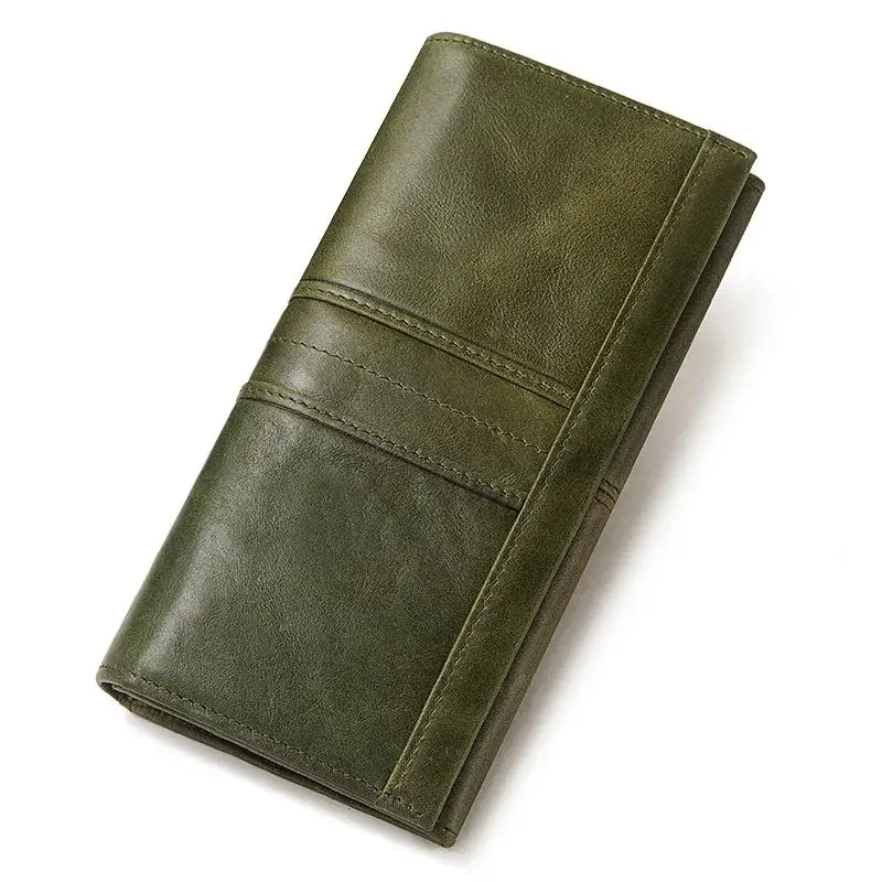 Portefeuille Porte-Carte Femme Kaki