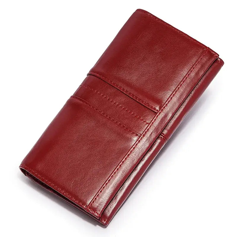 Portefeuille Porte-Carte Femme Rouge